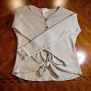 Light sage green long sleeve shirt